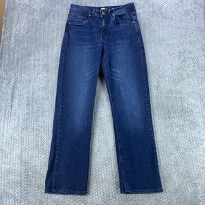 Barbell Apparel Jeans Mens 30 Relaxed Athletic Fit Straight Stretch Denim 29x29